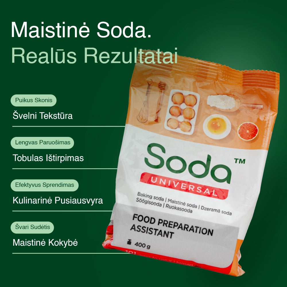 Maistinė soda (400g)