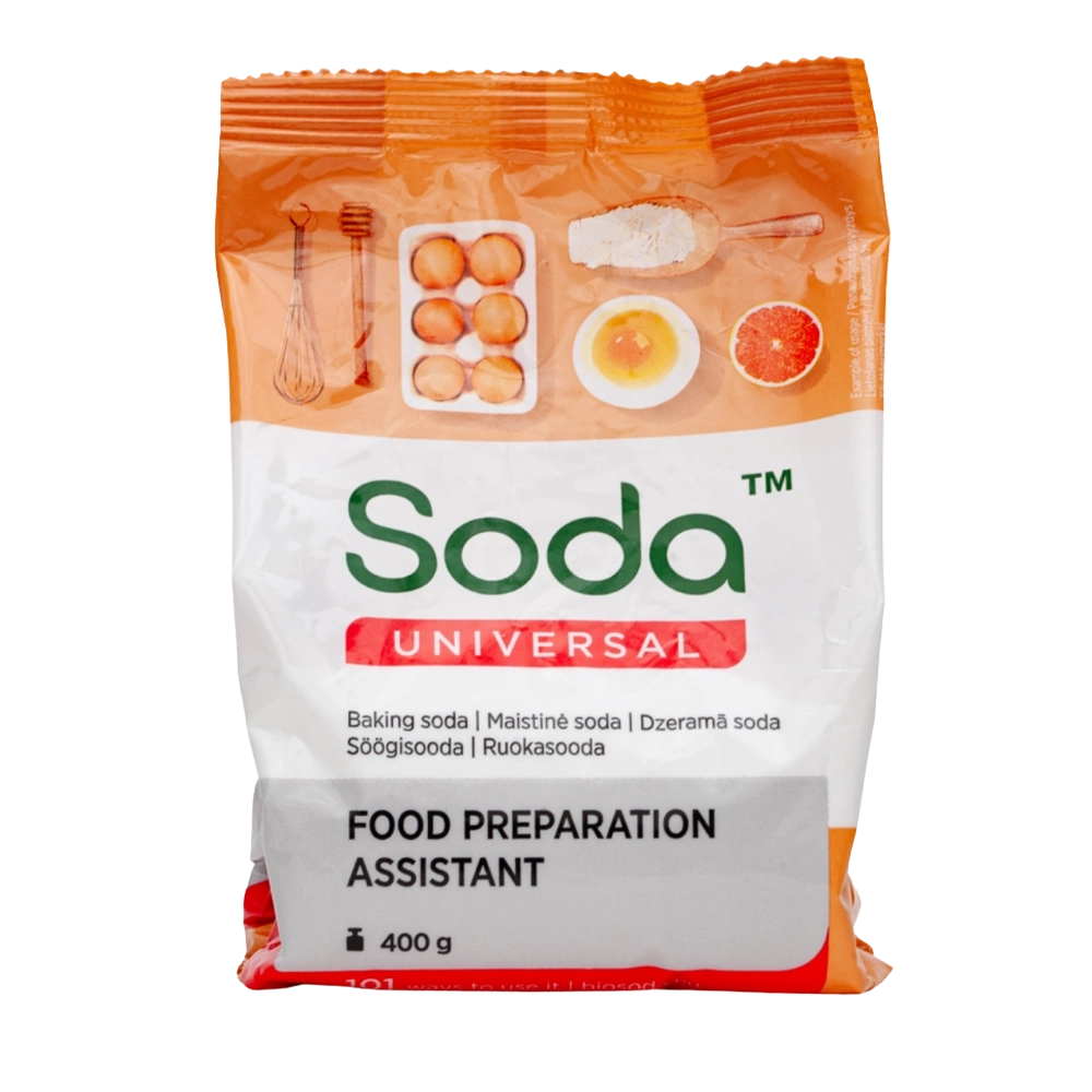 Premium Baking Soda Powder (400g) lang-lv