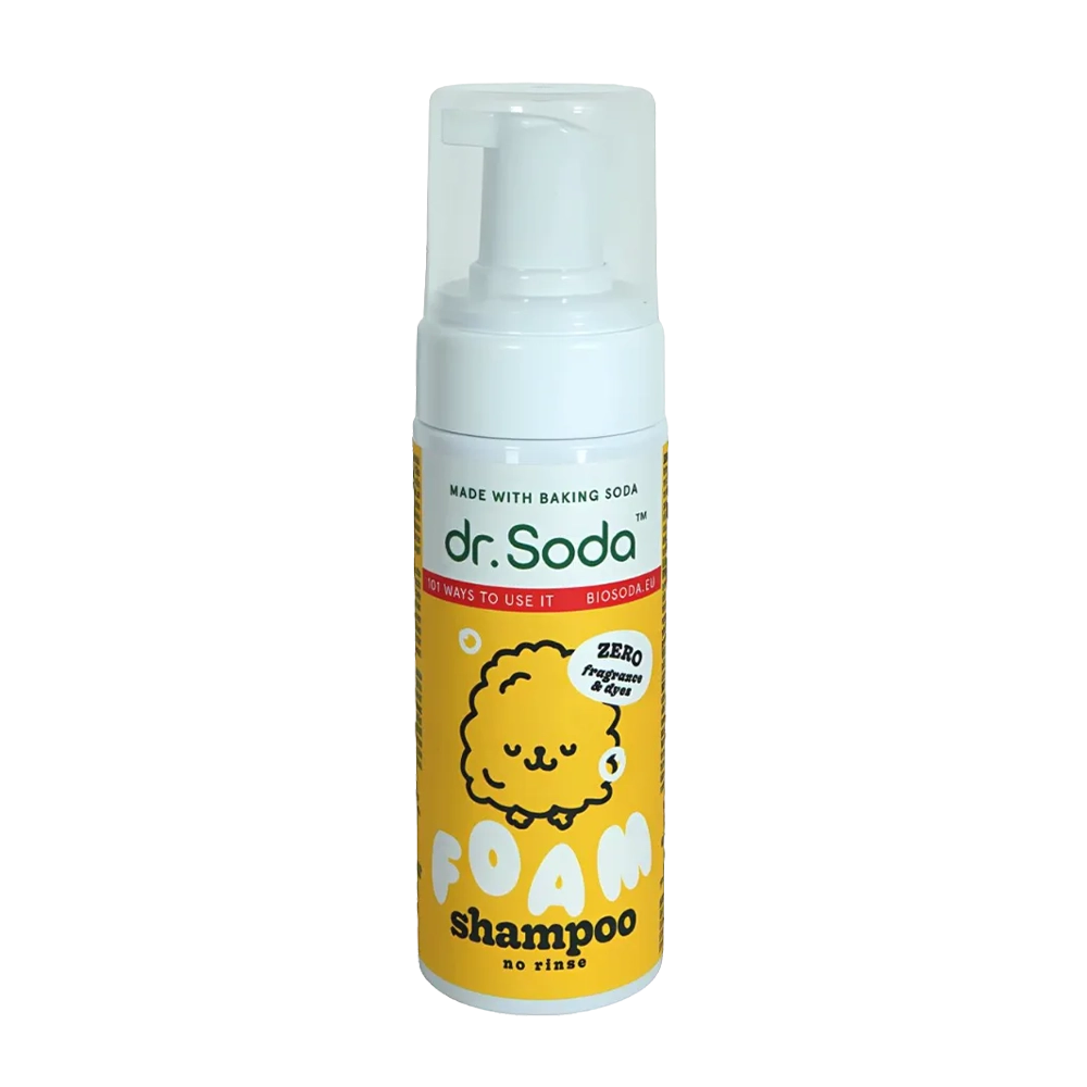 No-Rinse Foam Dog Shampoo lang-lv