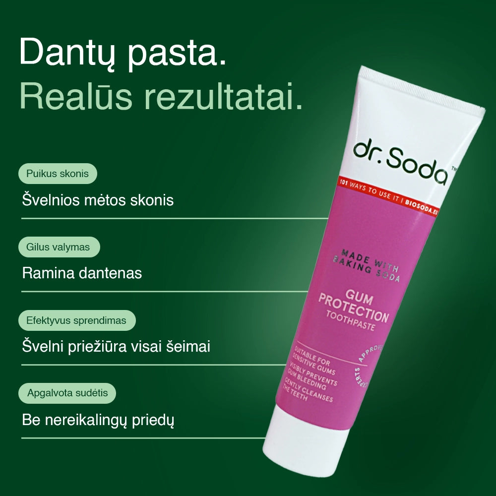 Gum Protection Toothpaste lang-lt
