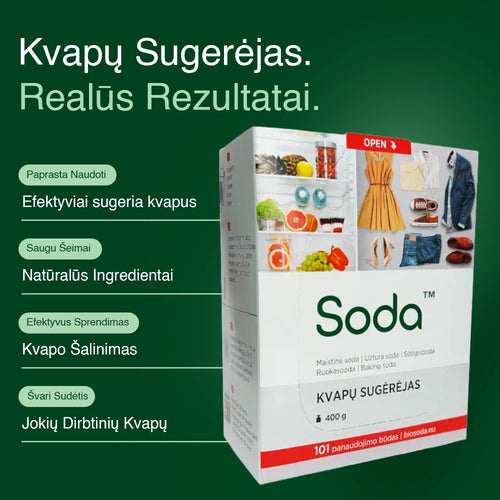 Dabiskais smaku absorbētājs