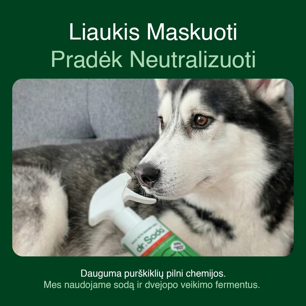 Augintinio guolio valiklis