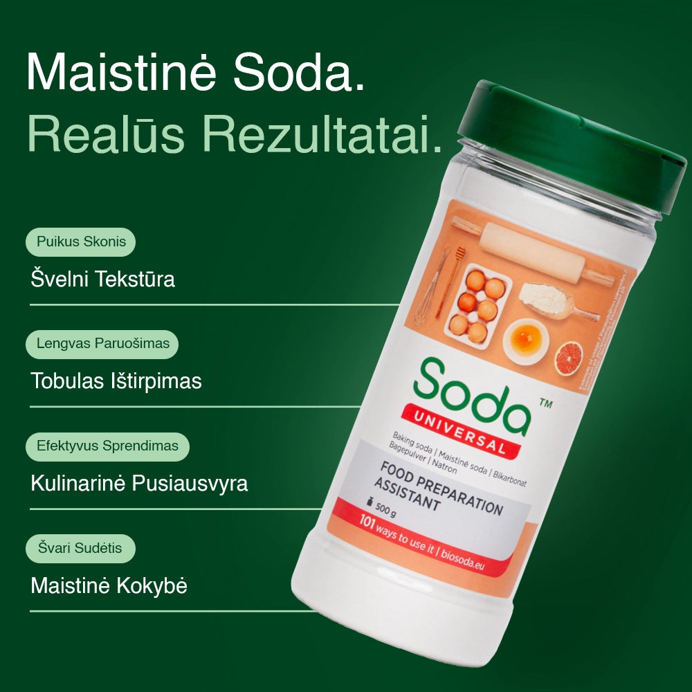 Maistinė soda (500g)