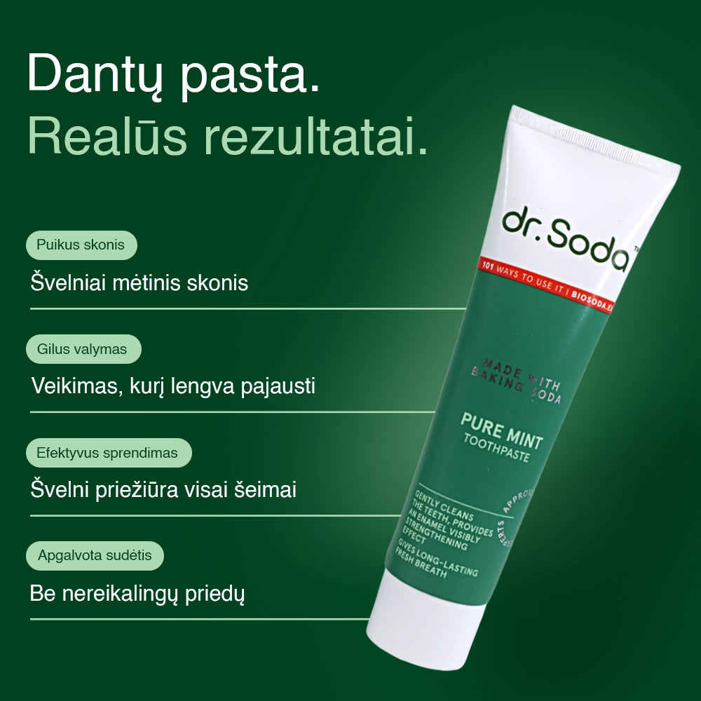 Pure Mint Toothpaste lang-lt