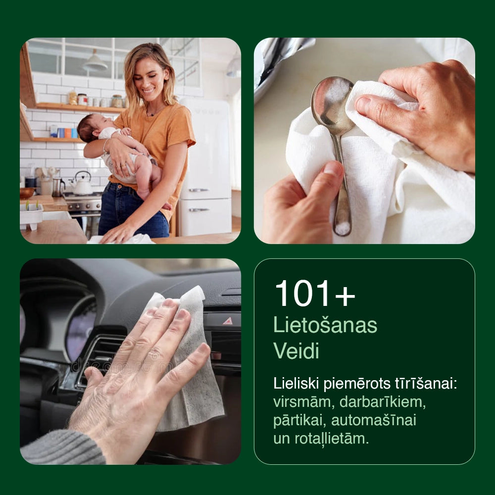 Universal Wet Wipes (25pcs) lang-lv